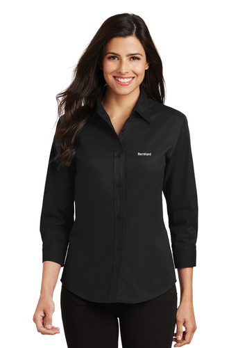 Port Authority Ladies 3/4-Sleeve Easy Care Shirt.