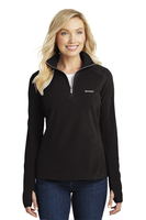 Port Authority Ladies Microfleece 1/2-Zip Pullover.