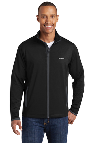 Sport-Tek Sport-Wick Stretch Contrast Full-Zip Jacket. - Bernhard