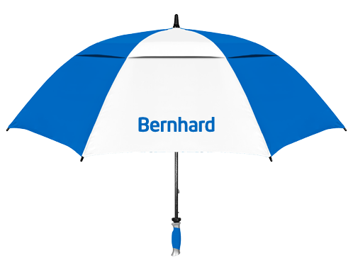 The Vented Typhoon Tamer Umbrella with 62" Arc Canopy